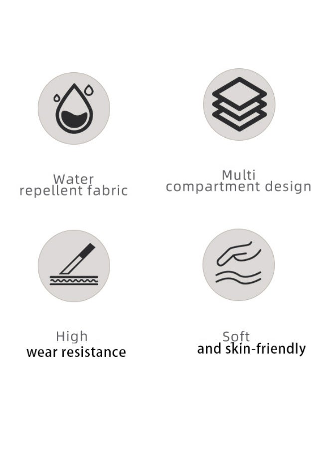 Fashionable sports bags, lightweight single-shoulder bags, simple and versatile casual bags, water-resistant crossbody bags, hand-held bags, unisex chest bags - Image 4
